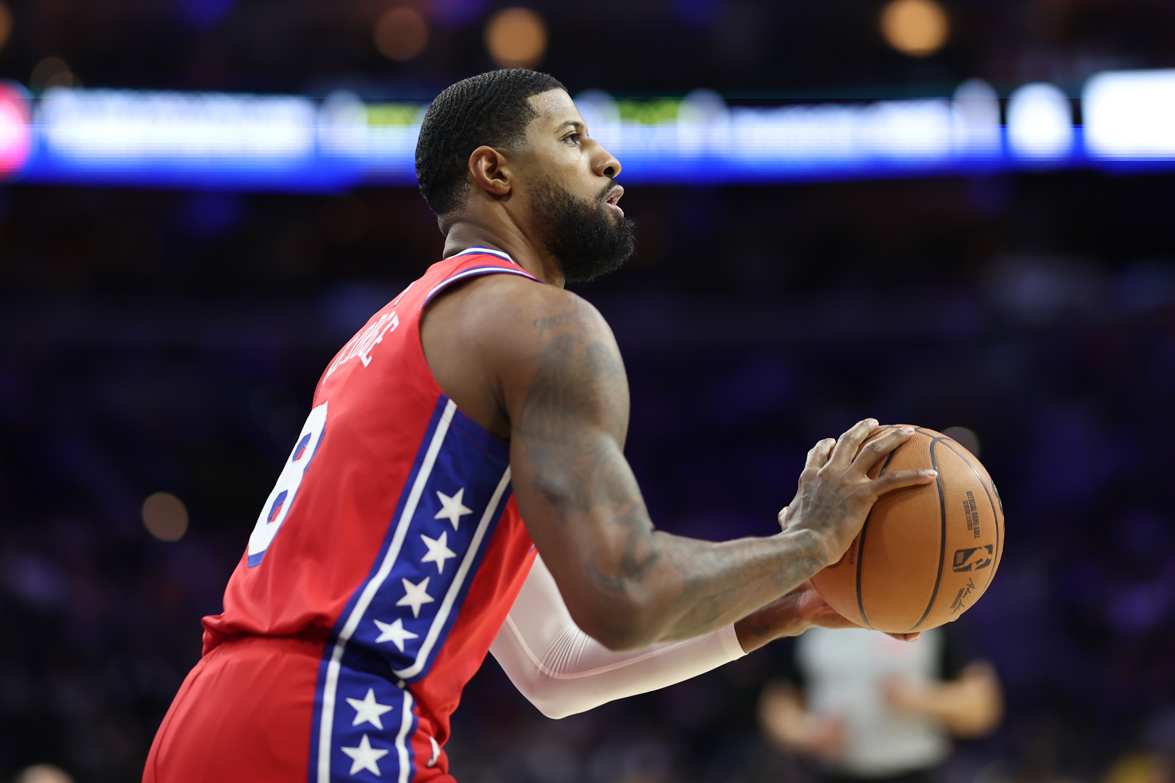 奇异果体育-乔治第30次单场同时4+三分4+抢断 历史第三多 仅次于哈登和库里